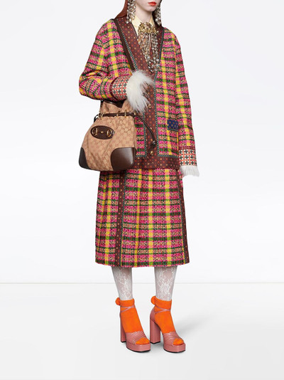 GUCCI checked tweed jacket outlook