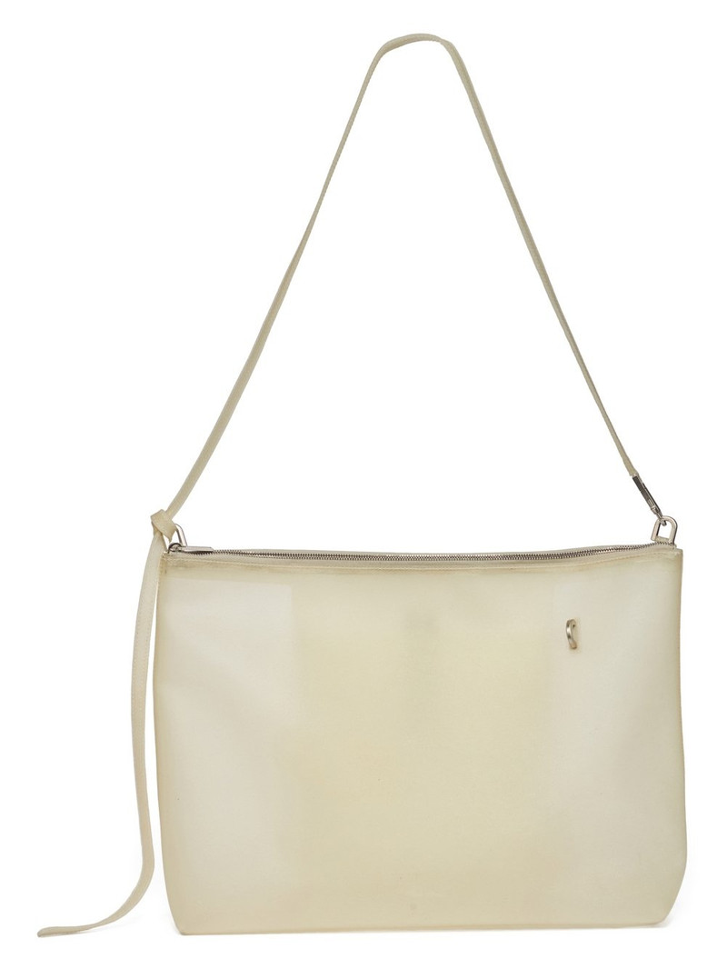 Transparent Leather Messenger Bag 1