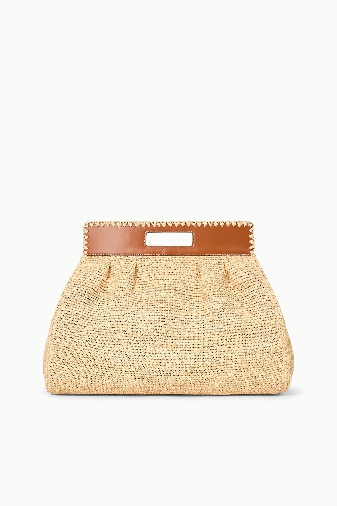 STAUD RUE TOTE BAG NATURAL TAN - 6