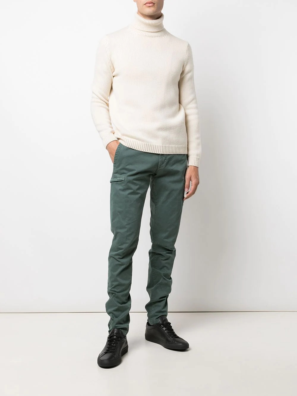 tapered cargo trousers - 2