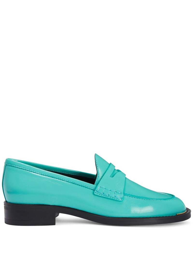 Faridha patent leather loafers 1