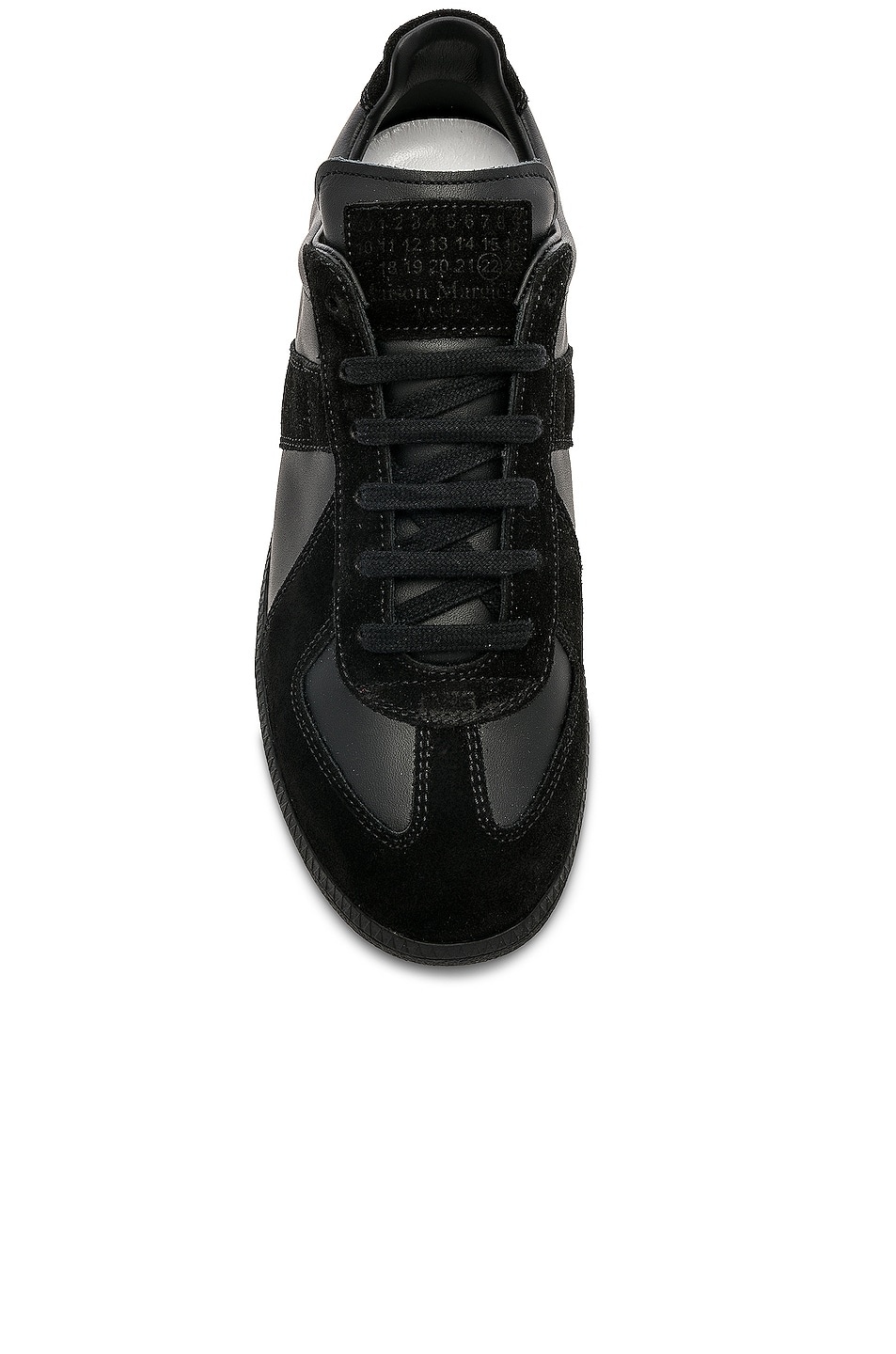 Soft Leather & Velour Replica Sneakers - 4