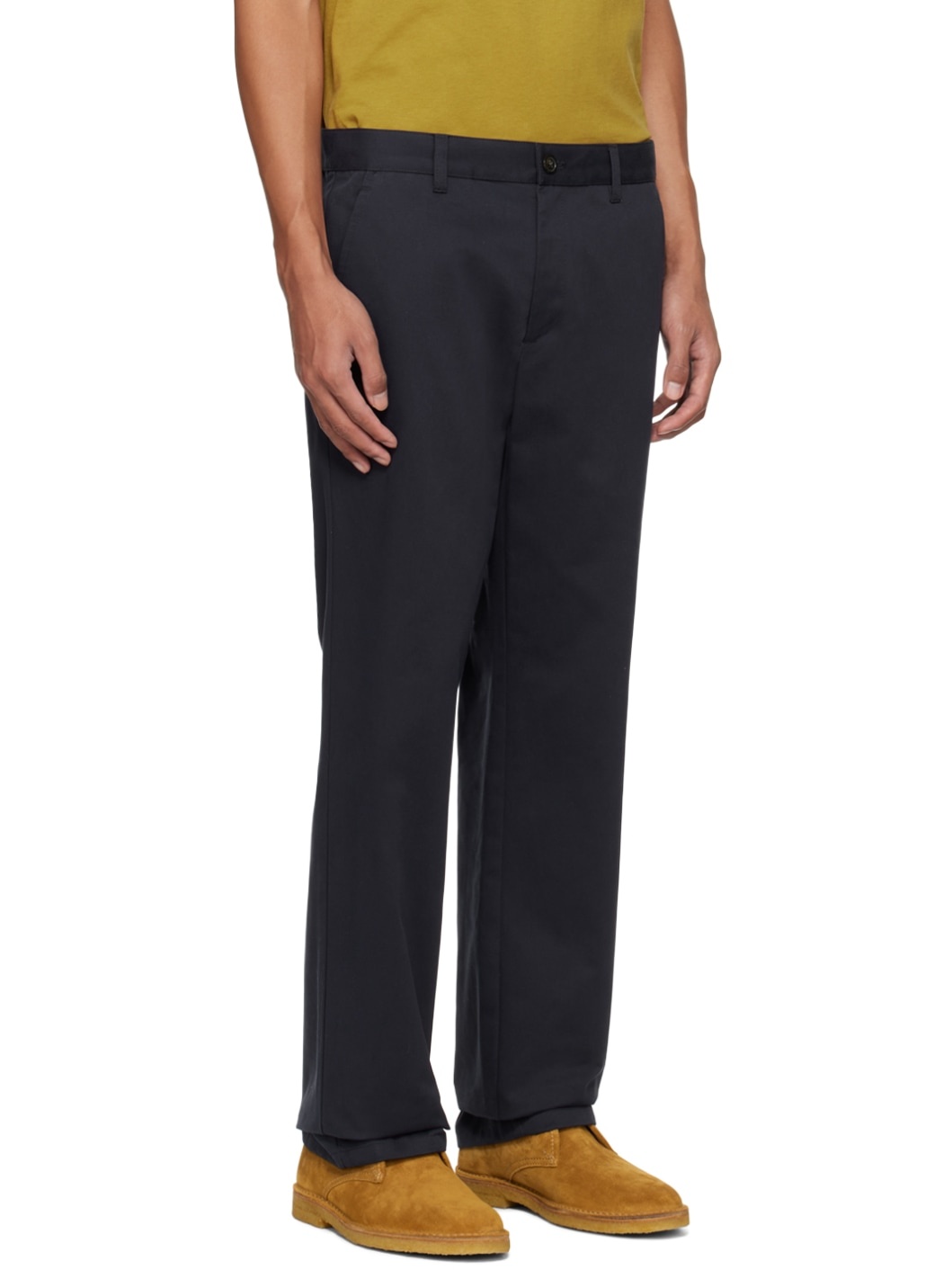 Navy Ville Trousers - 2