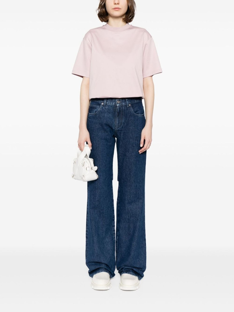 Off-White mid-rise flared jeans outlook