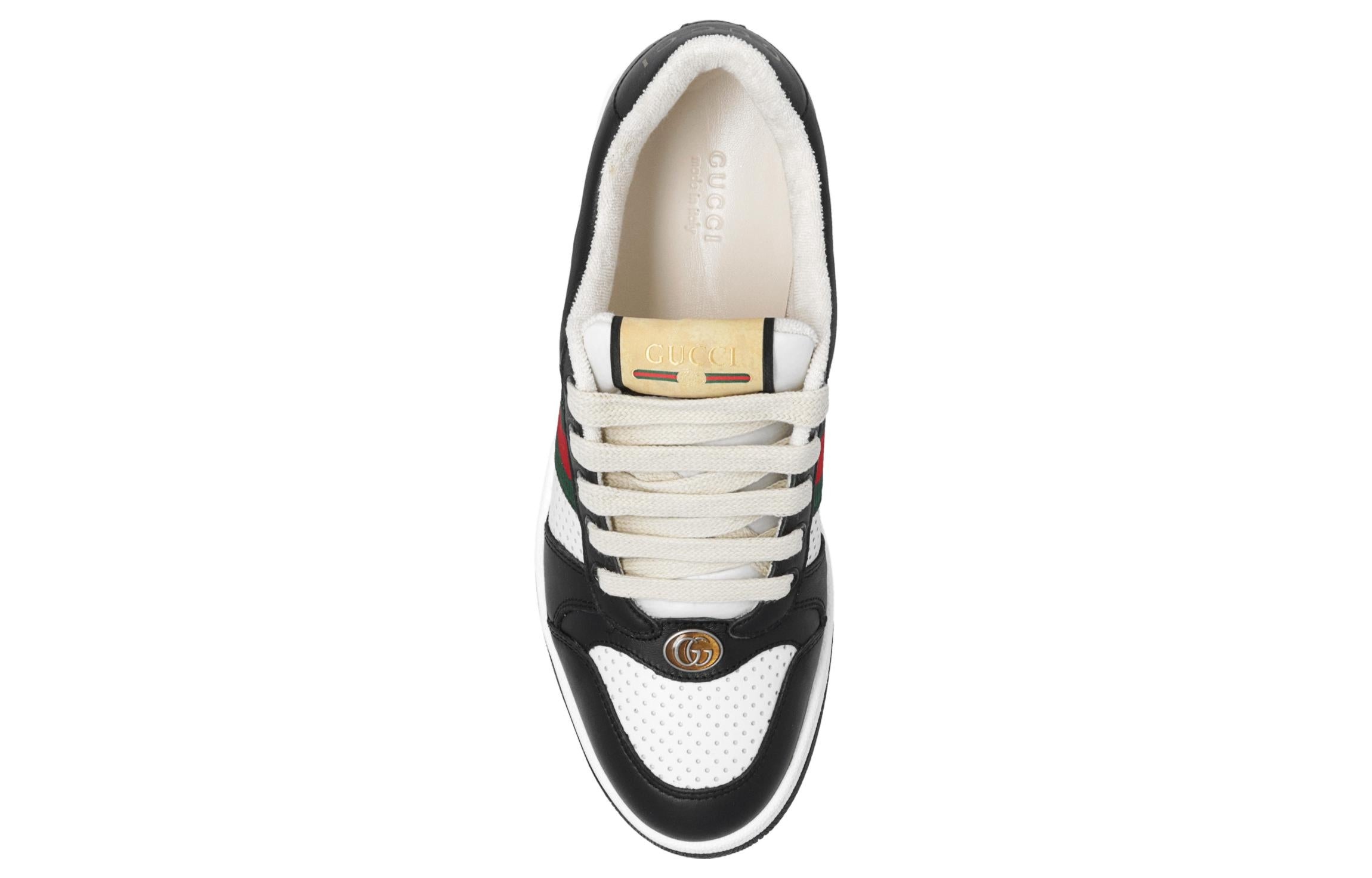 (WMNS) Gucci Screener 'Black White' 570442-AAA4S-1061 - 4