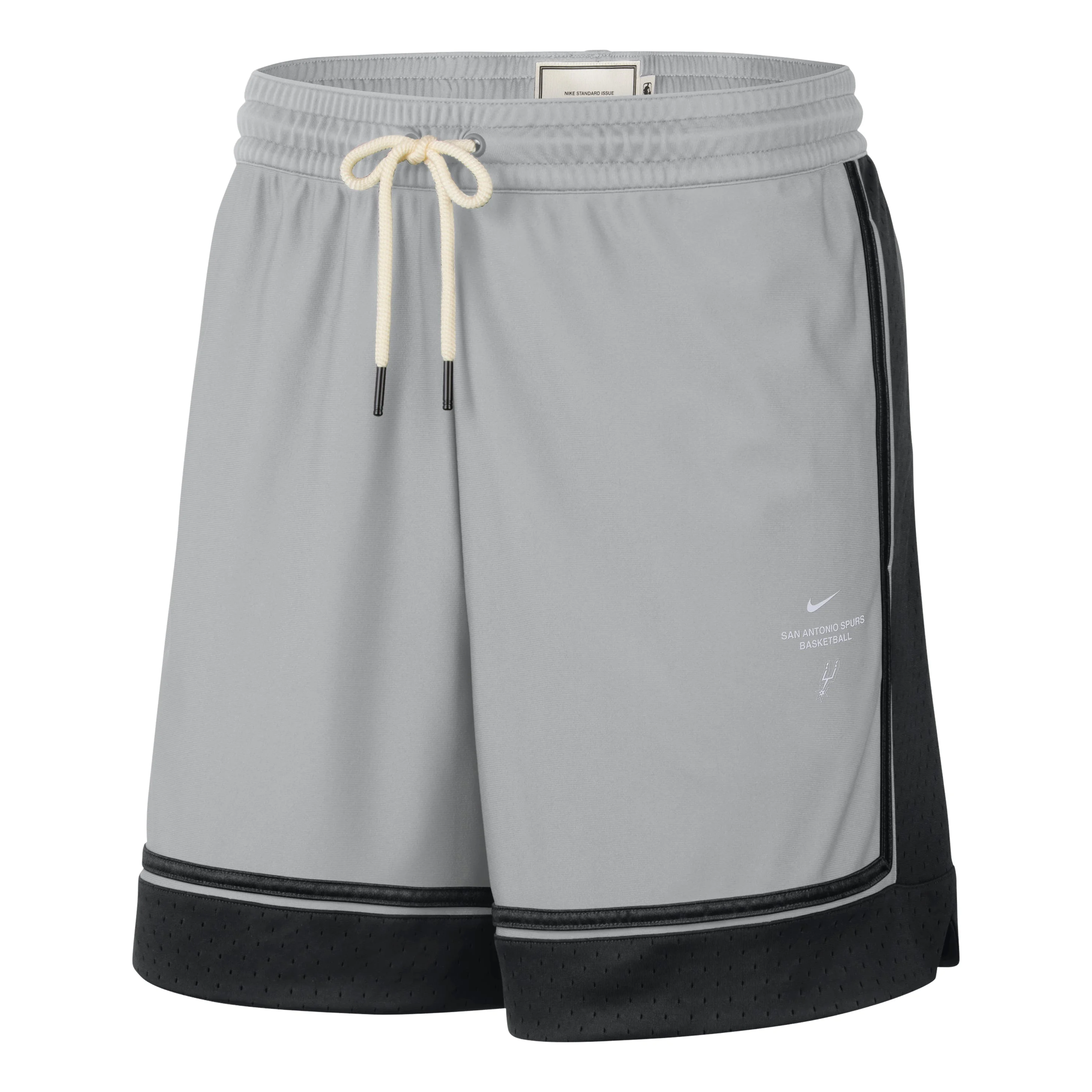 Nike San Antonio Spurs Standard Issue 6" Shorts 'Flat Silver Black' IQ1843-007 - 1