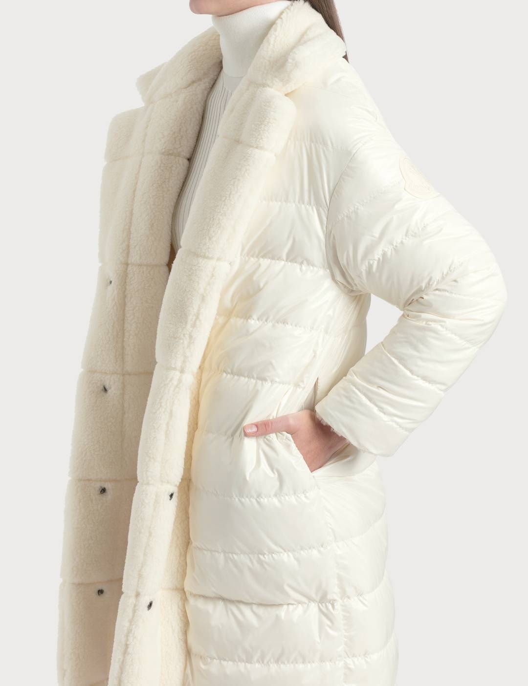 Reversible Shearling Coat - 8