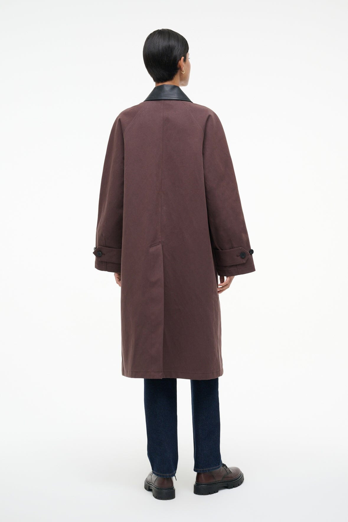 STAUD JONAH LONG JACKET EARTH - 4