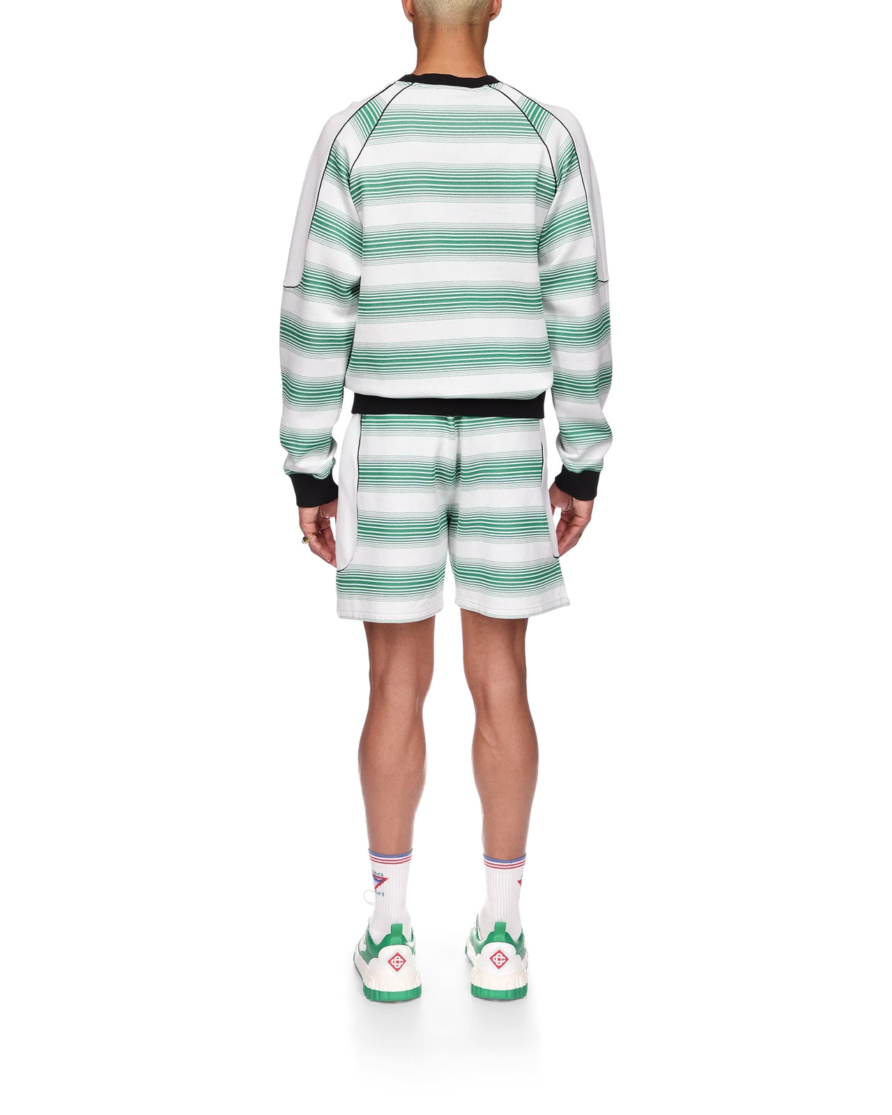 Gradient Stripe Sweatshirt - 4