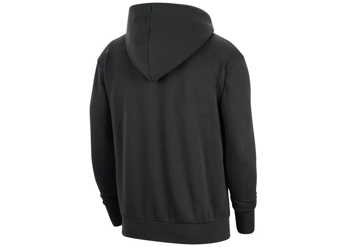 Nike NBA Los Angeles Lakers Courtside Fleece Loose Fit Hoodie Black - 2