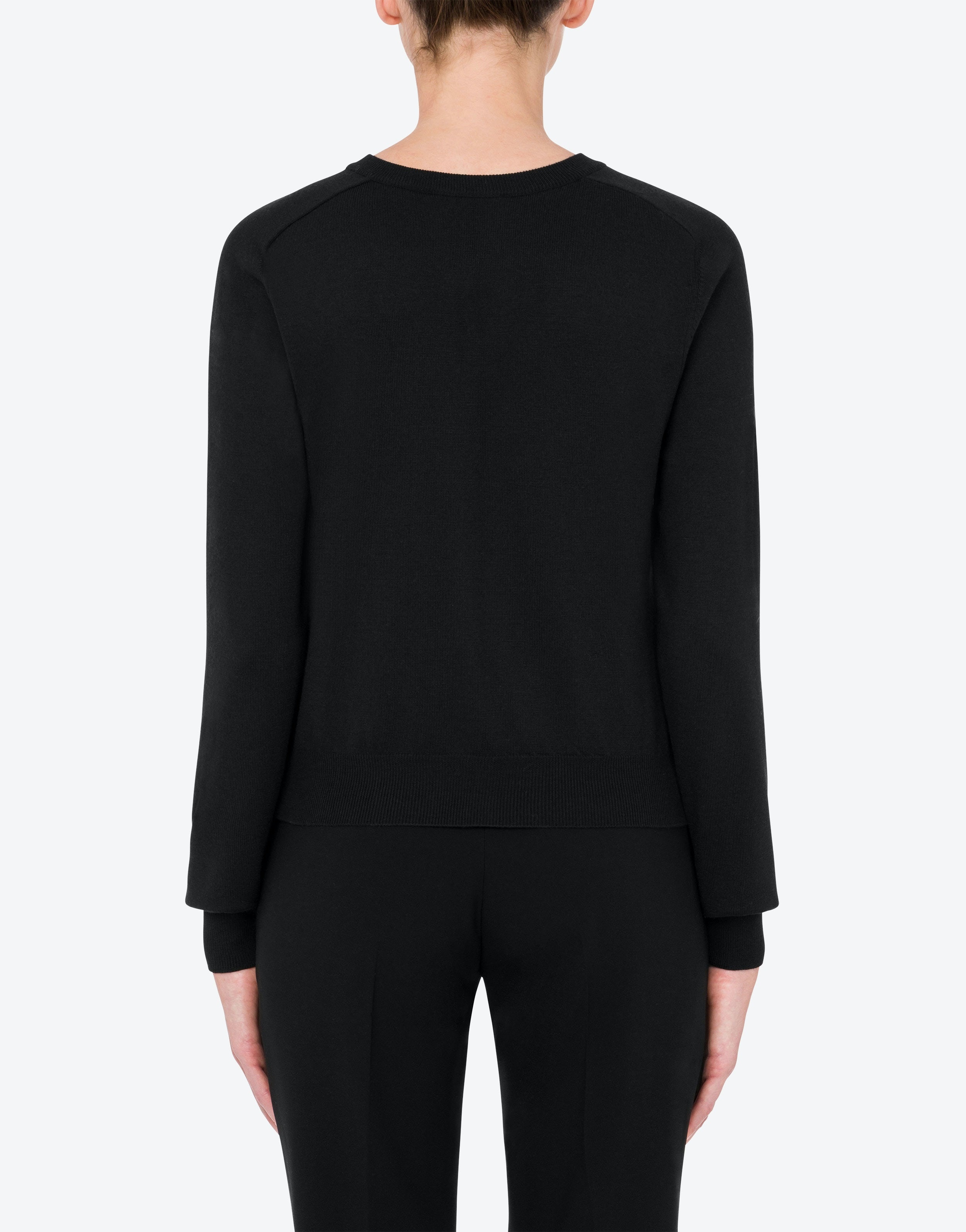 ALLOVER SARTORIAL WOOL CARDIGAN - 3