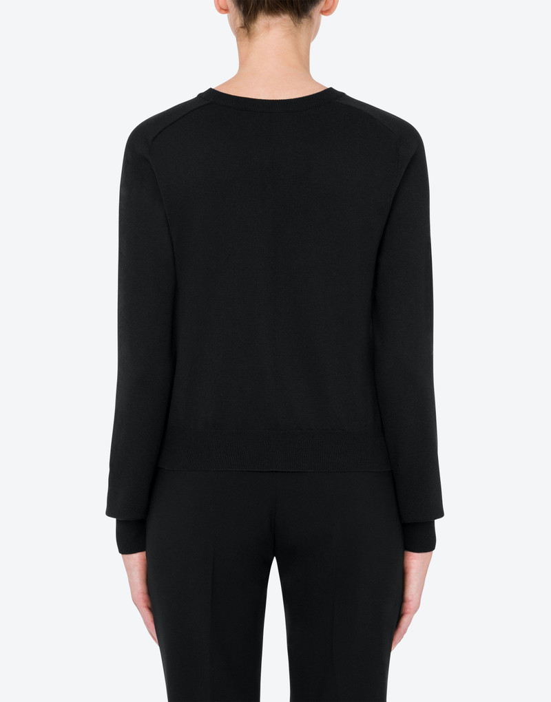 ALLOVER SARTORIAL WOOL CARDIGAN 3