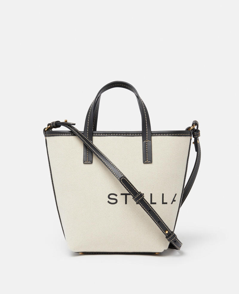 Logo Canvas Crossbody Tote Bag 1
