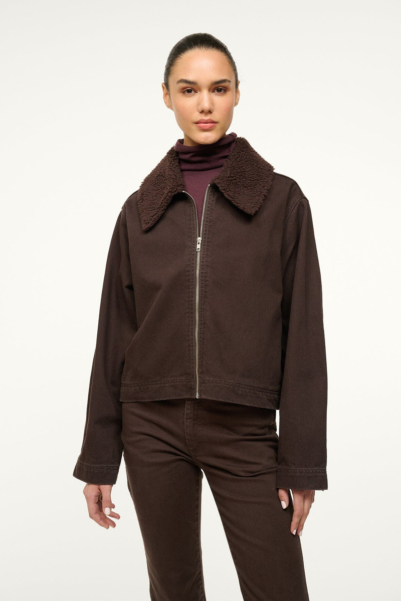 STAUD STAUD WRANGLER THE MINIMAL JACKET EARTH outlook