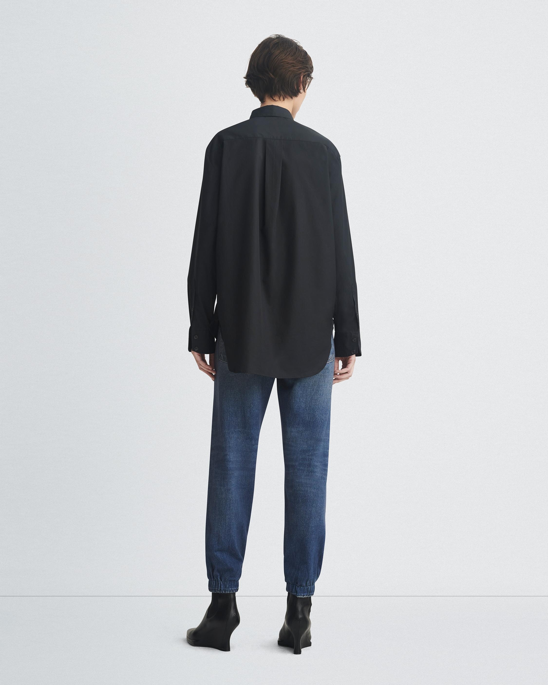 Maxine Cotton Poplin Shirt
Classic Fit Button Down - 5