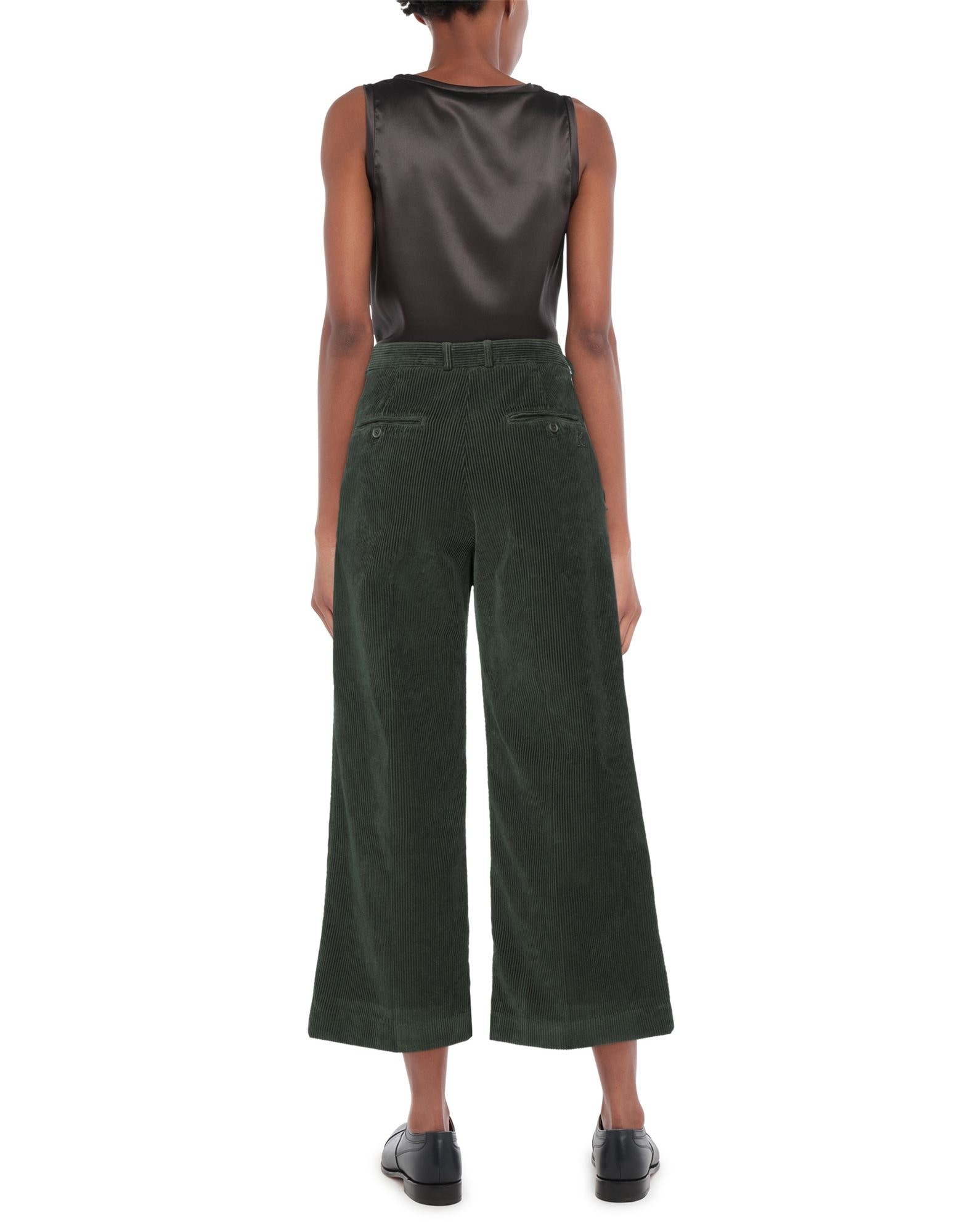 Dark green Women's Casual Pants - 3