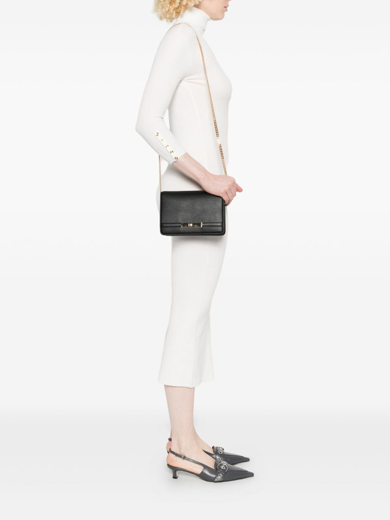 ELISABETTA FRANCHI logo-plaque chain shoulder bag outlook