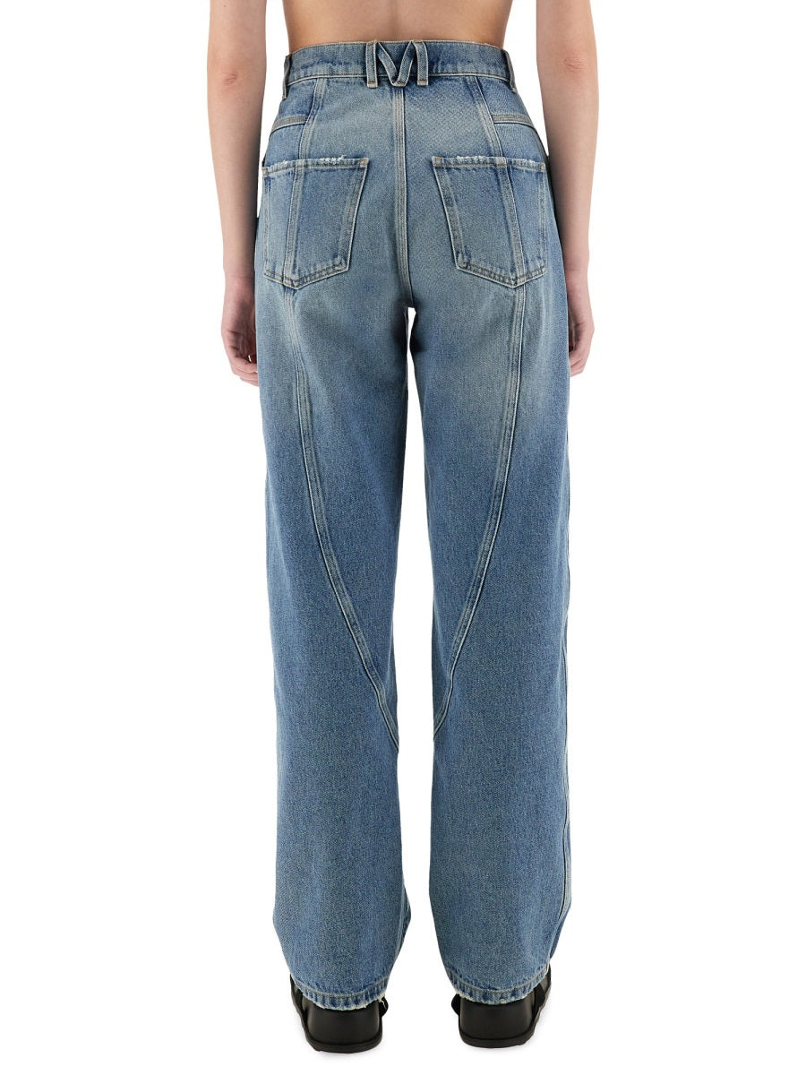 Moschino Women "Wide Leg" Jeans - 3