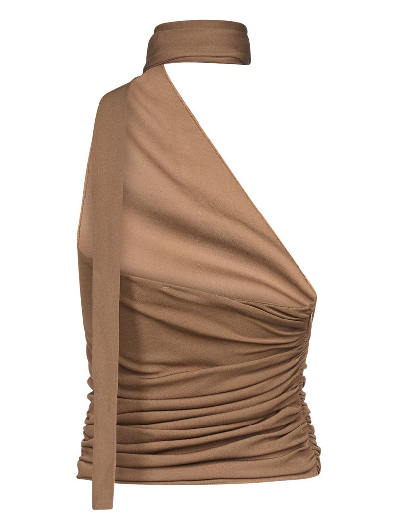 LUDOVIC DE SAINT SERNIN Halter draped  top outlook