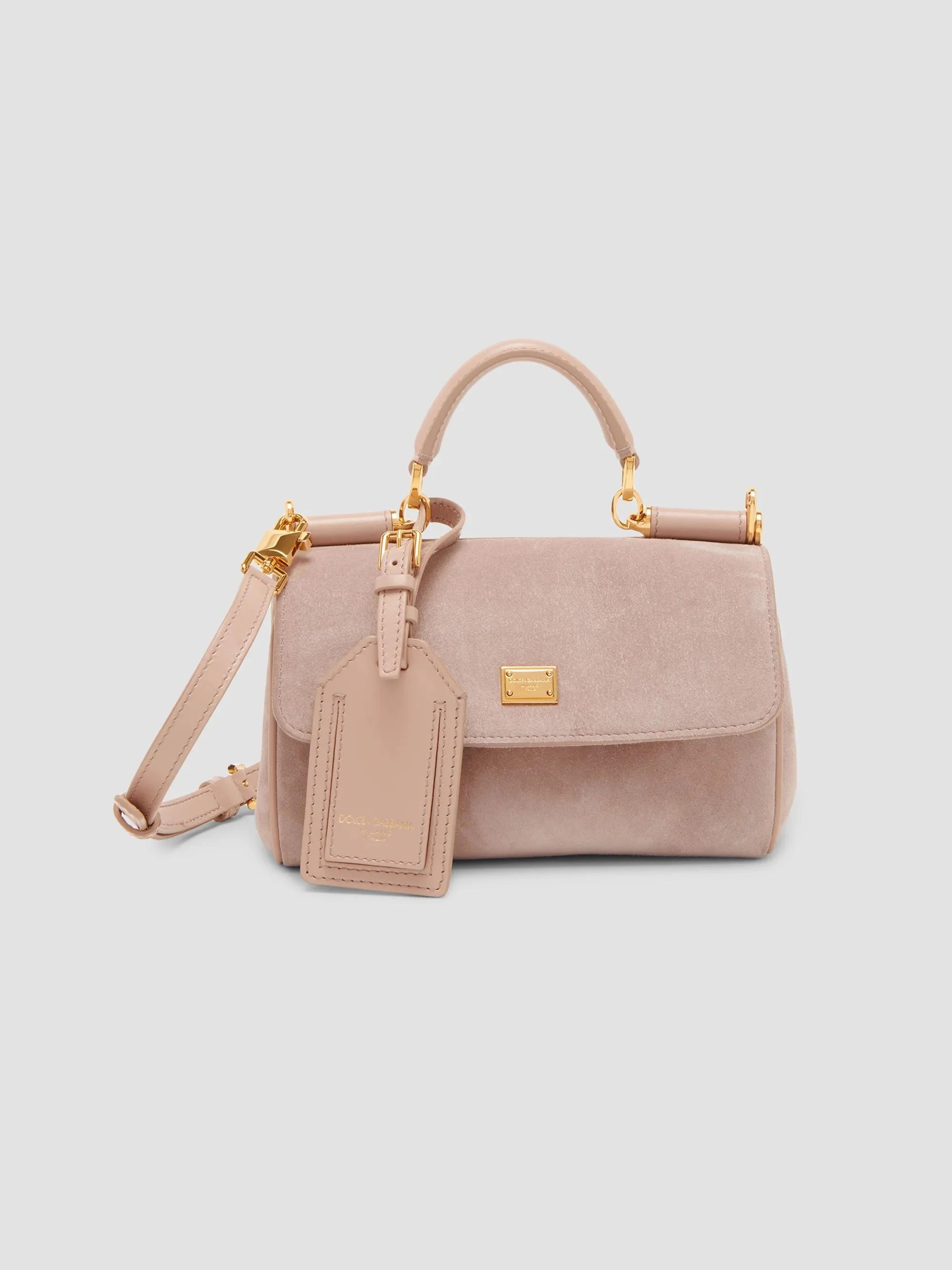 Women's My Sicily Suede Top Handle Bag - Makeup - 1
