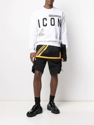 DSQUARED2 x Ibrahimović Icon crew neck sweatshirt outlook