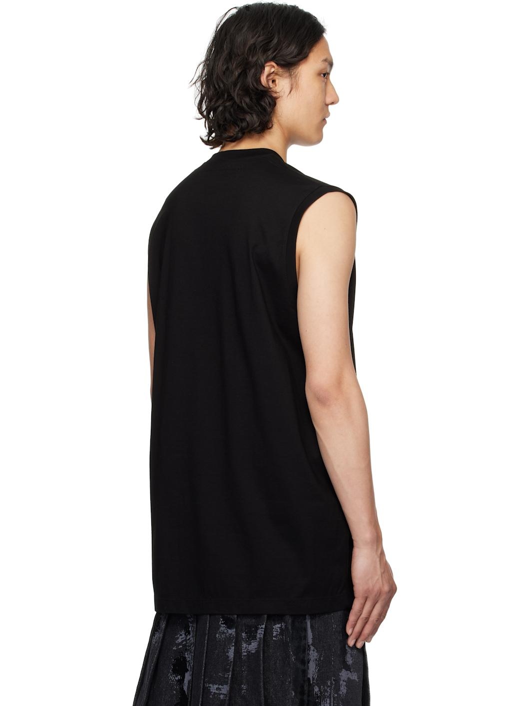 Black Anima Sleeveless T-shirt - 3