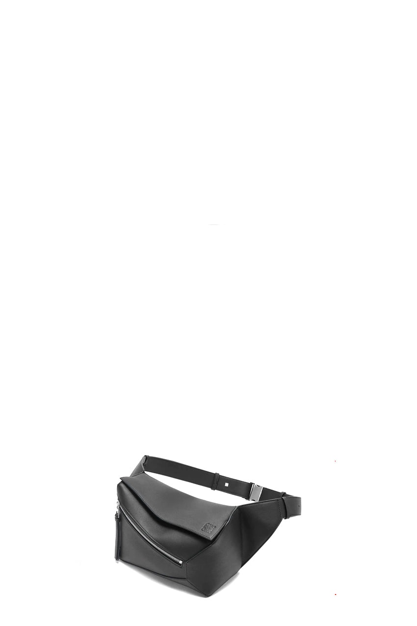 PUZZLE EDGE SMALL BUMBAG / BLK - 3