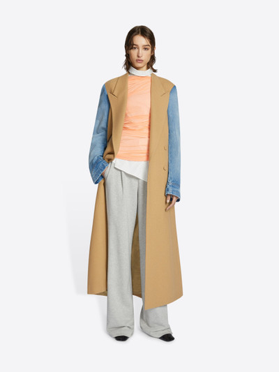 Dries Van Noten DENIM SLEEVED COAT outlook