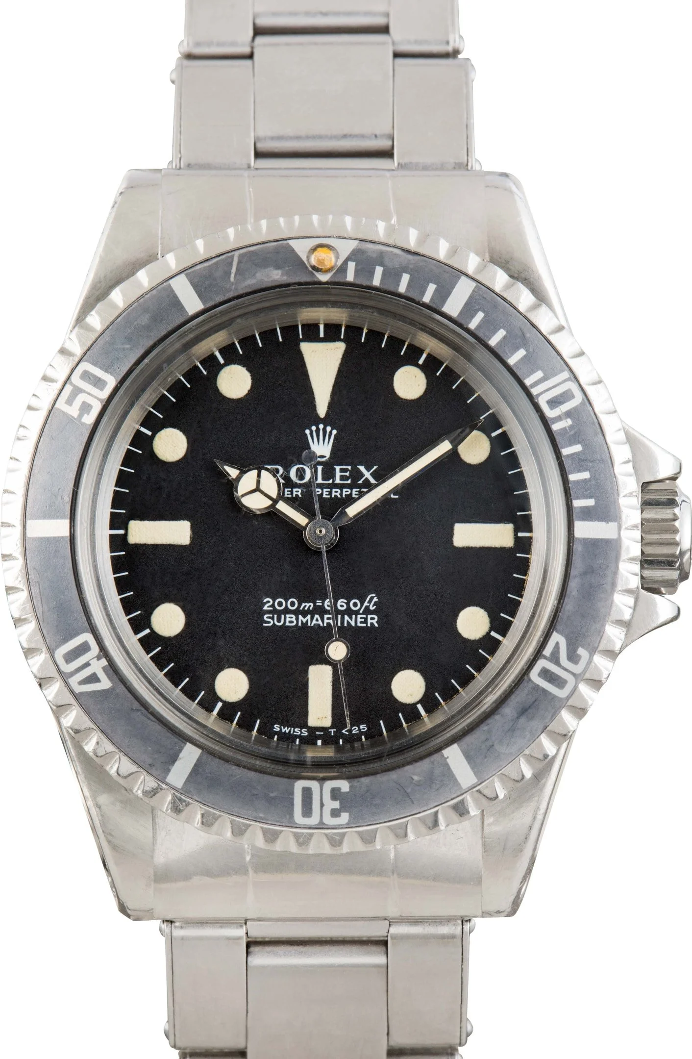183340 Vintage Rolex Submariner Ref 5513 Meters First - 1