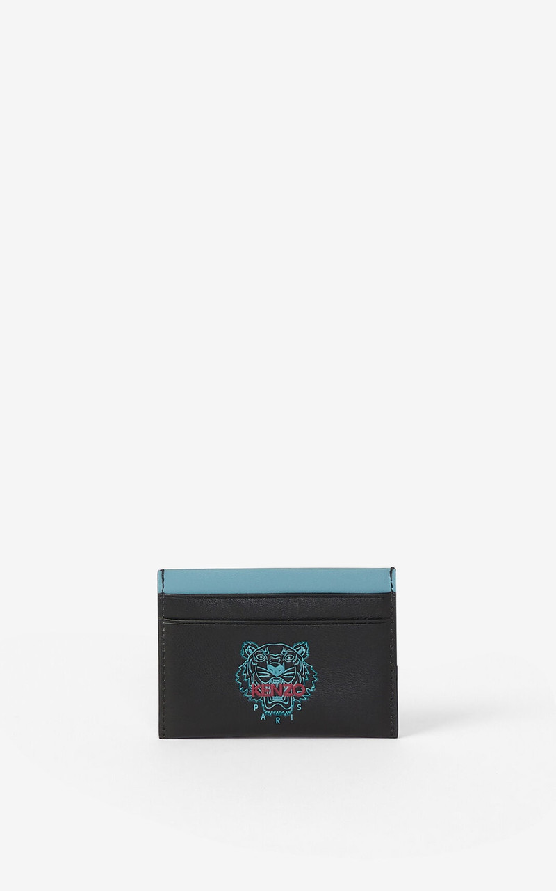 Leather Ekusson Tiger card holder 1