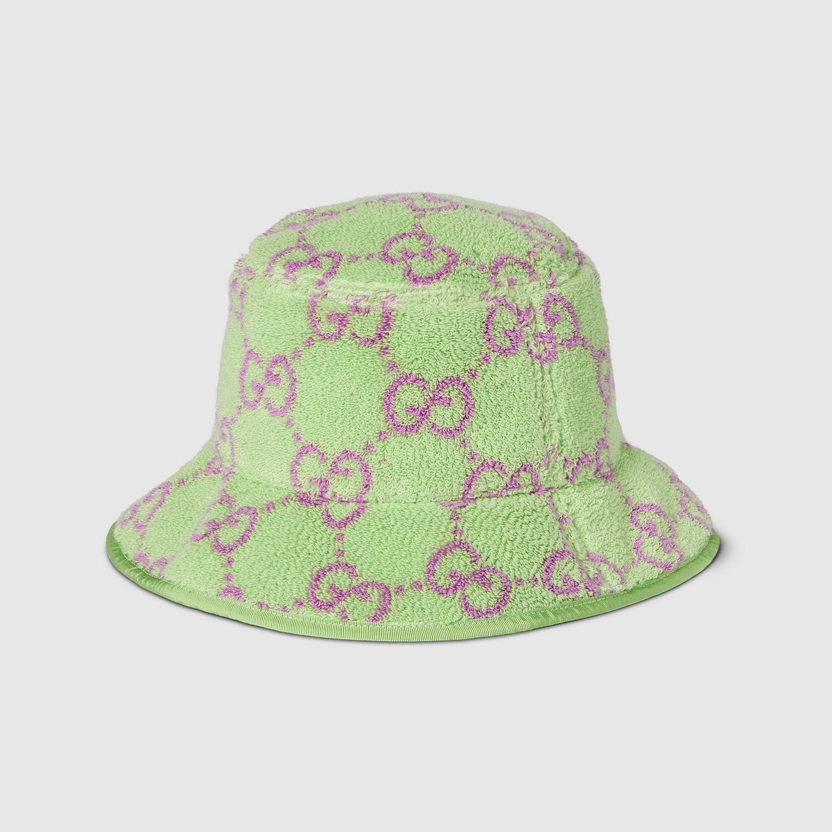 GG terrycloth jacquard bucket hat - 1