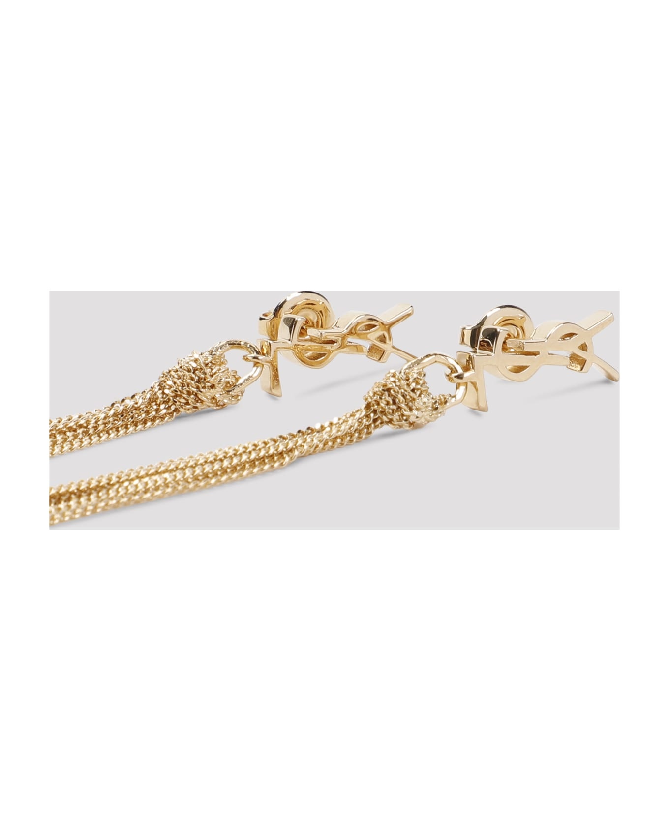 Pompons Chains Earrings - 4