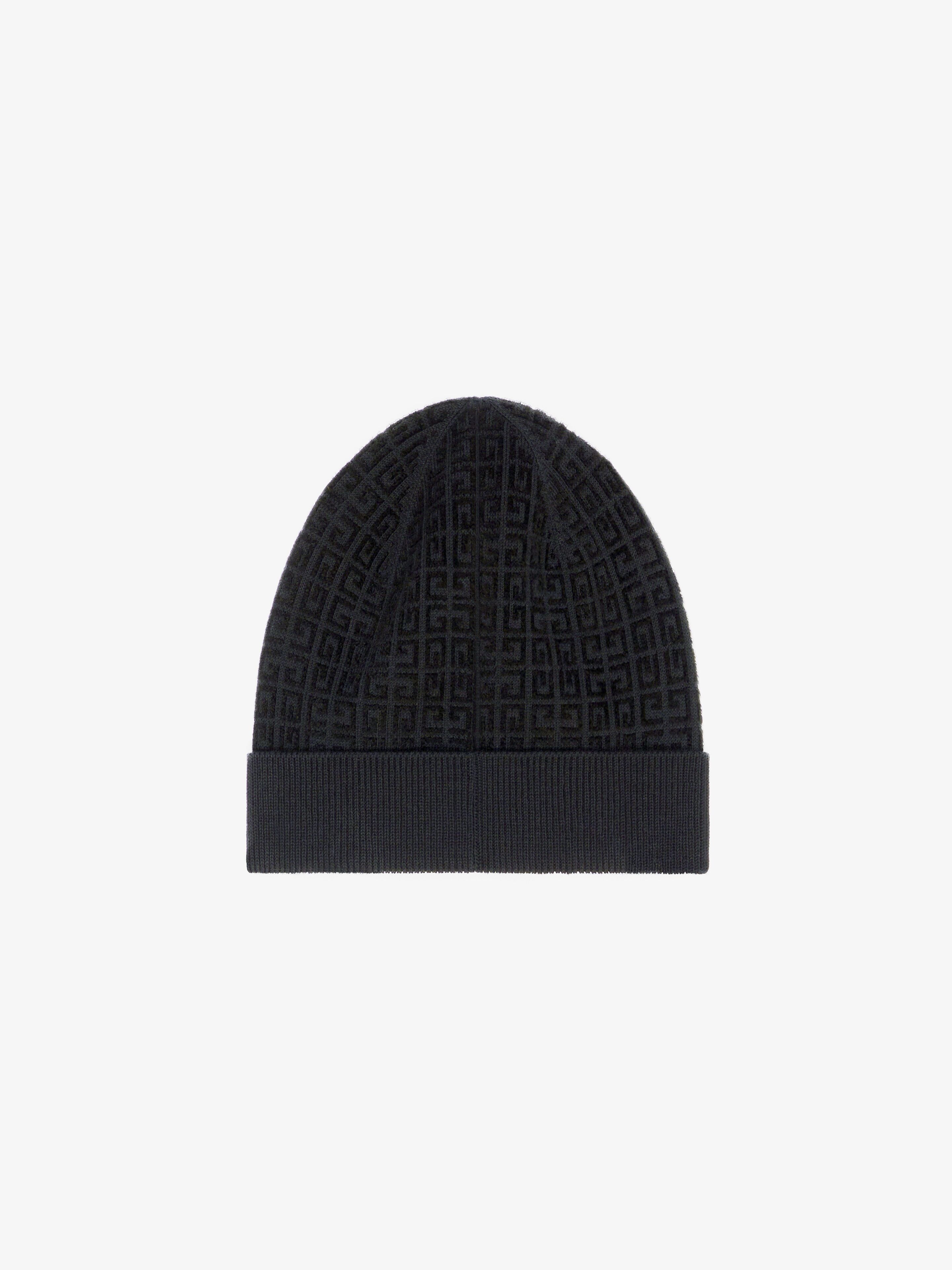 4G BEANIE IN KNIT WITH VELVET EFFECT - 2