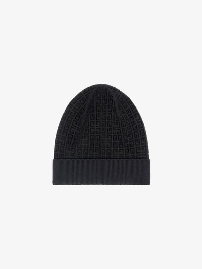 Givenchy 4G BEANIE IN KNIT WITH VELVET EFFECT outlook