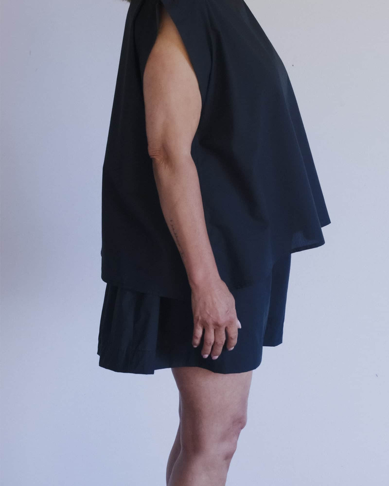 Cable Shorts - Organic Cotton Poplin 3