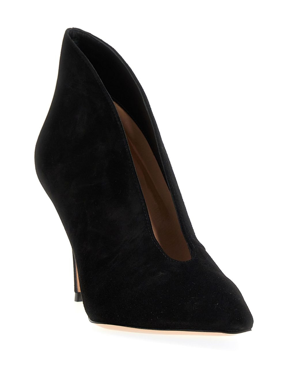 Black Suede 85 Vamp boots - 2