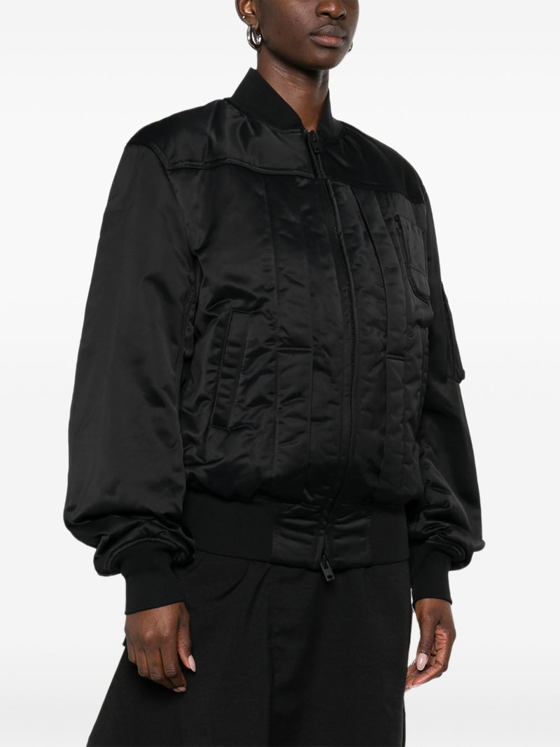 logo-print bomber jacket 3