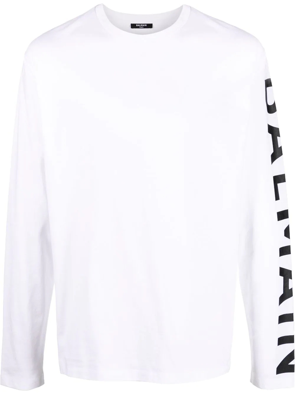 logo-print long-sleeved T-shirt - 1