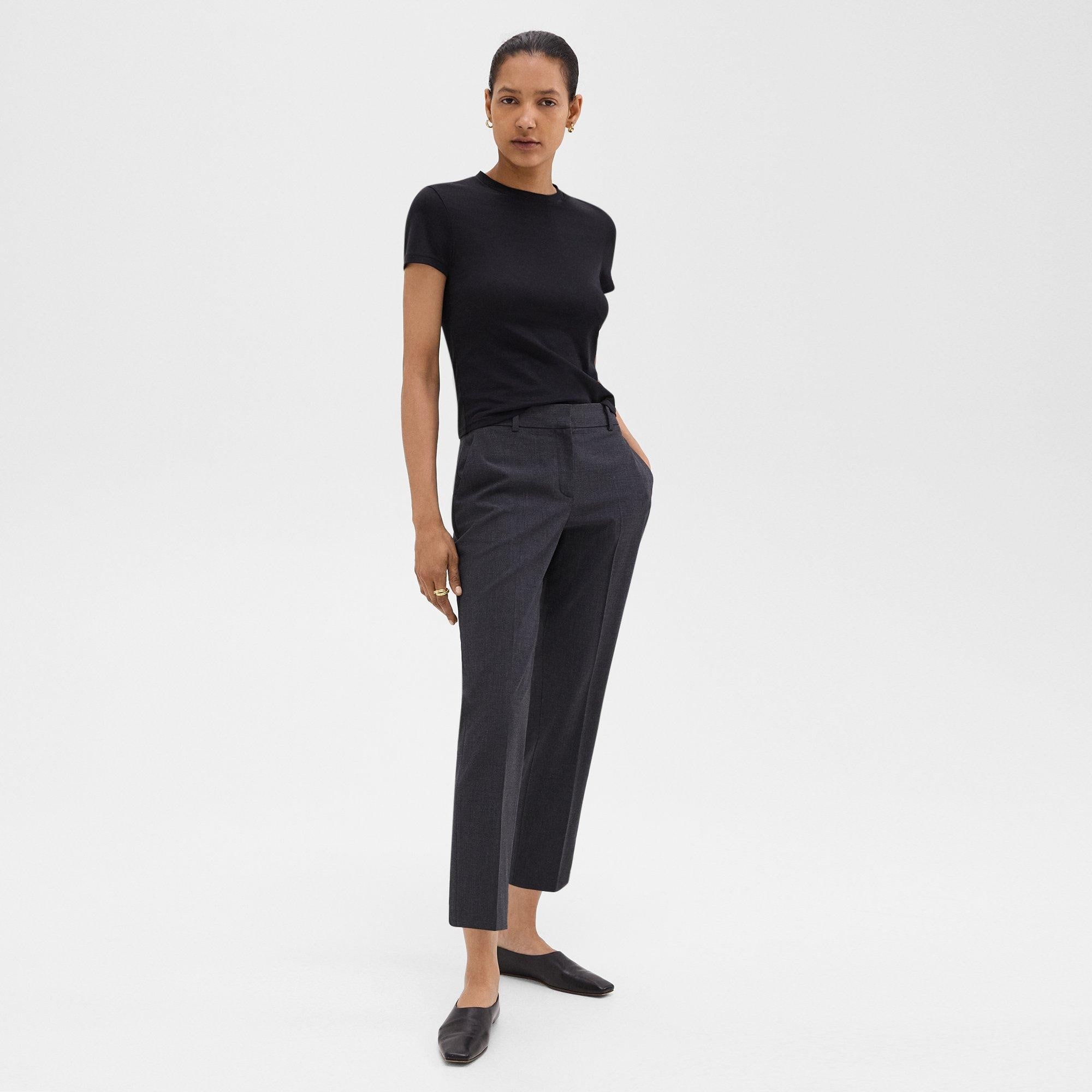 Treeca Pant in Good Wool - 2
