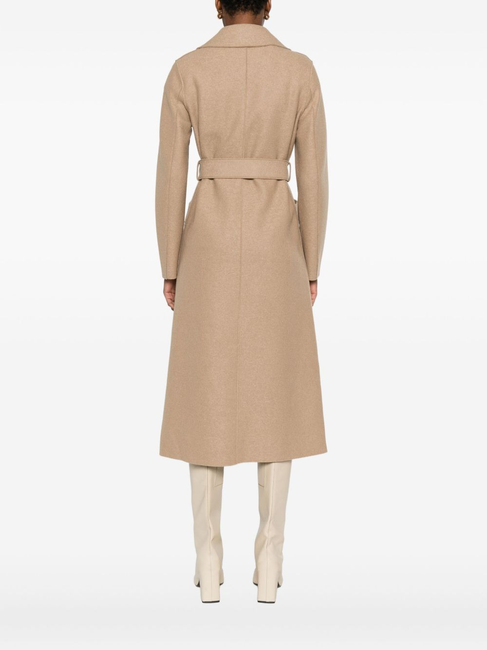 belted-wool coat - 4