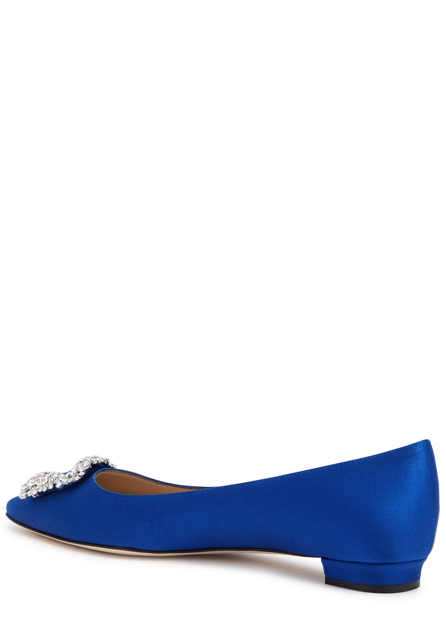 Hangisiflat 10 silk-satin flats - 2