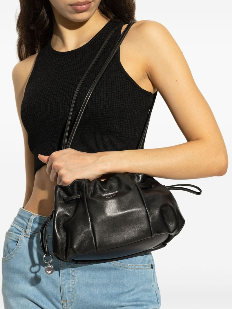 EMPORIO ARMANI drawstring mini bag outlook