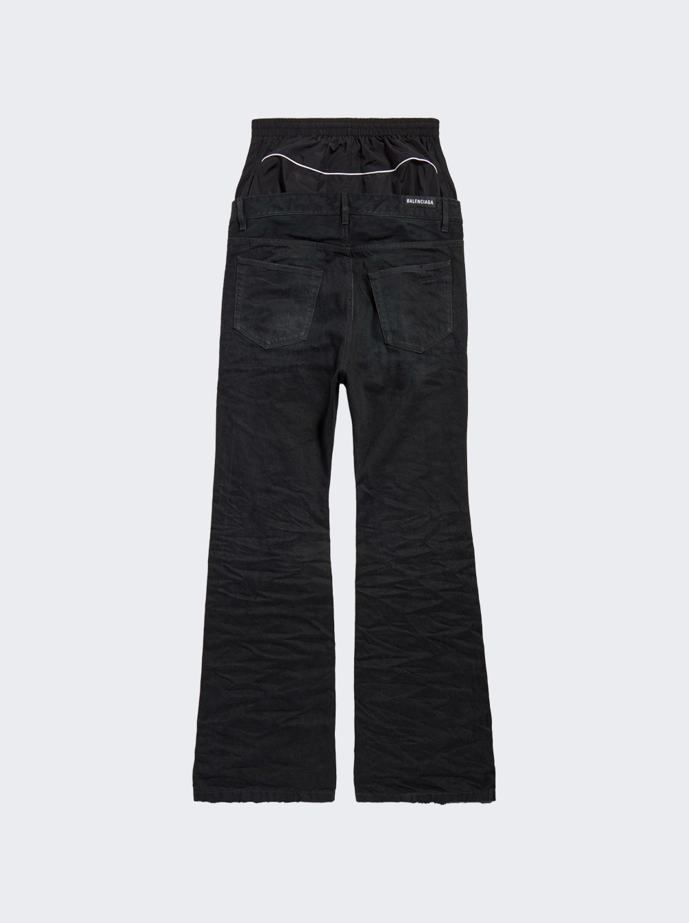 Layered Jeans Midnight Black - 2