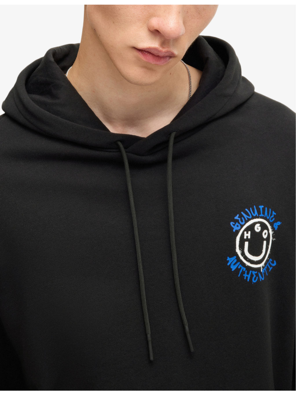 Graphic-print relaxed-fit cotton-jersey hoody - 5