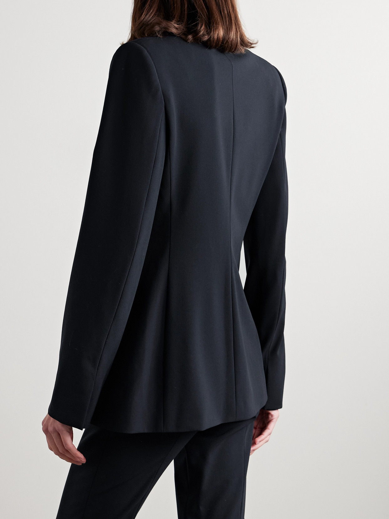 Bennet Wool-blend Crepe Blazer - 3