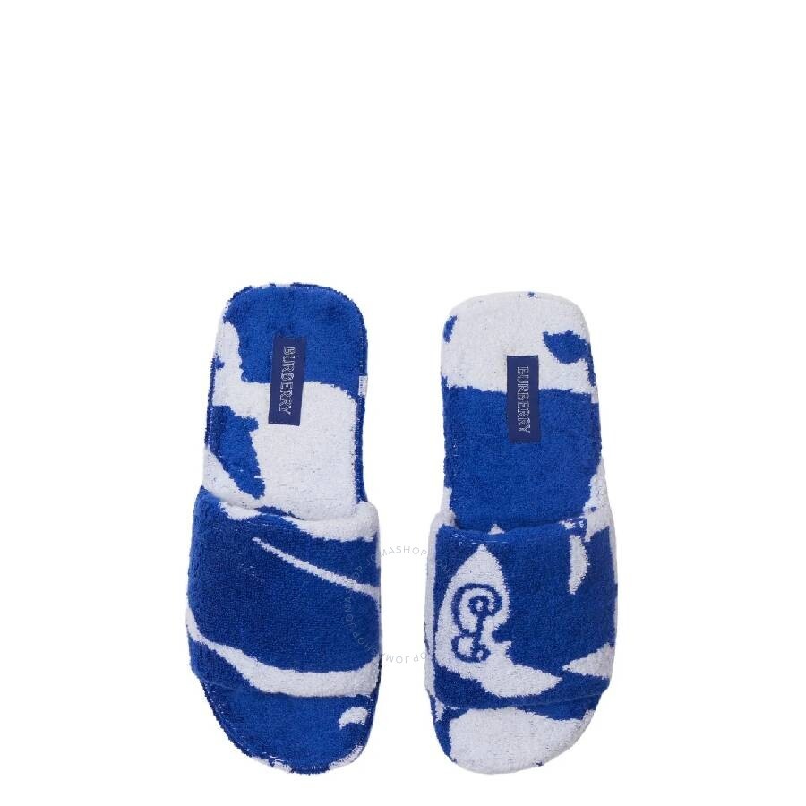 Burberry Equestrian Knight Snug Cotton Slippers - 2