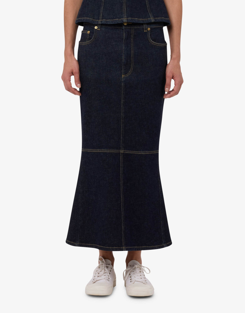 STRETCH DENIM SKIRT 1