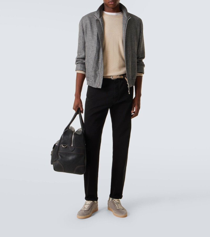 Brunello Cucinelli Mid-rise straight jeans outlook