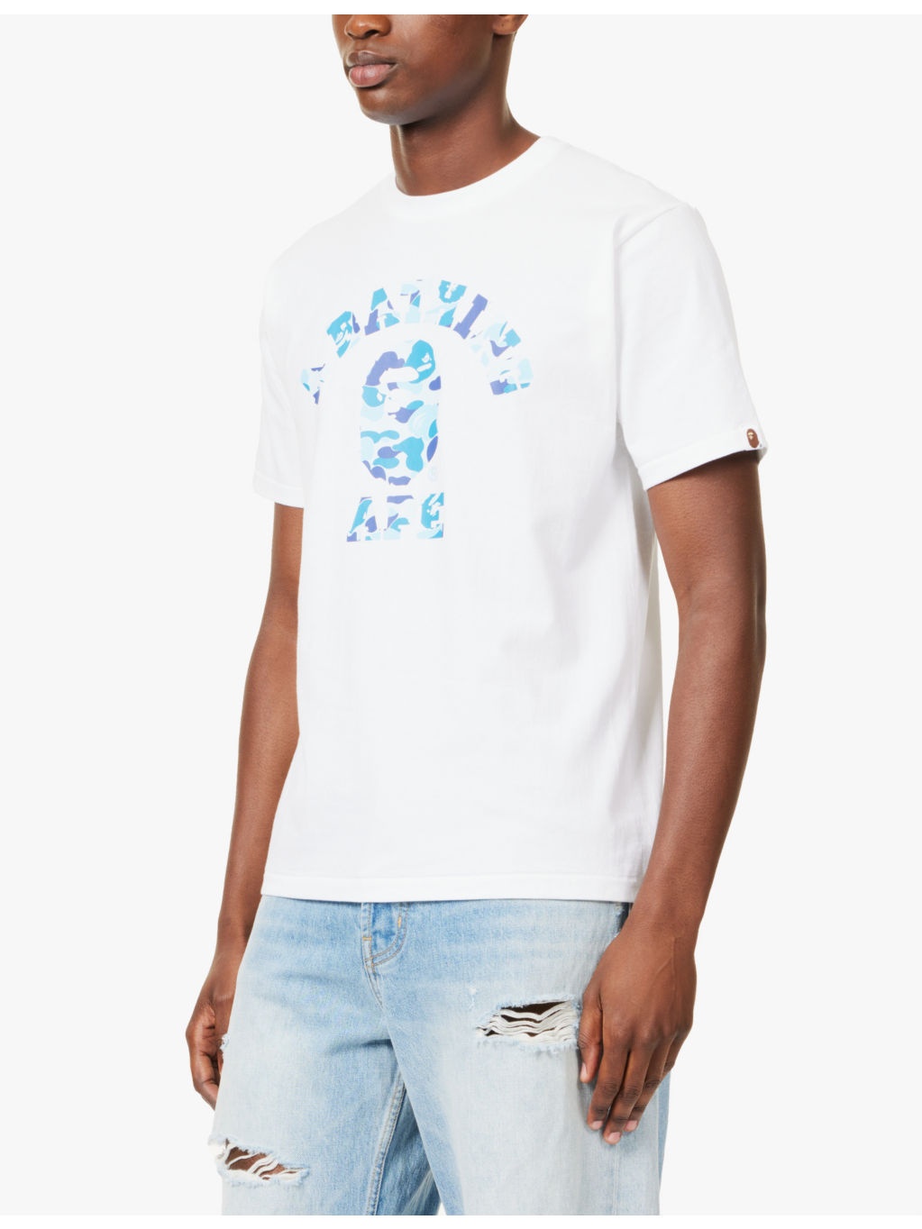 ABC College graphic-print cotton-jersey T-shirt - 3