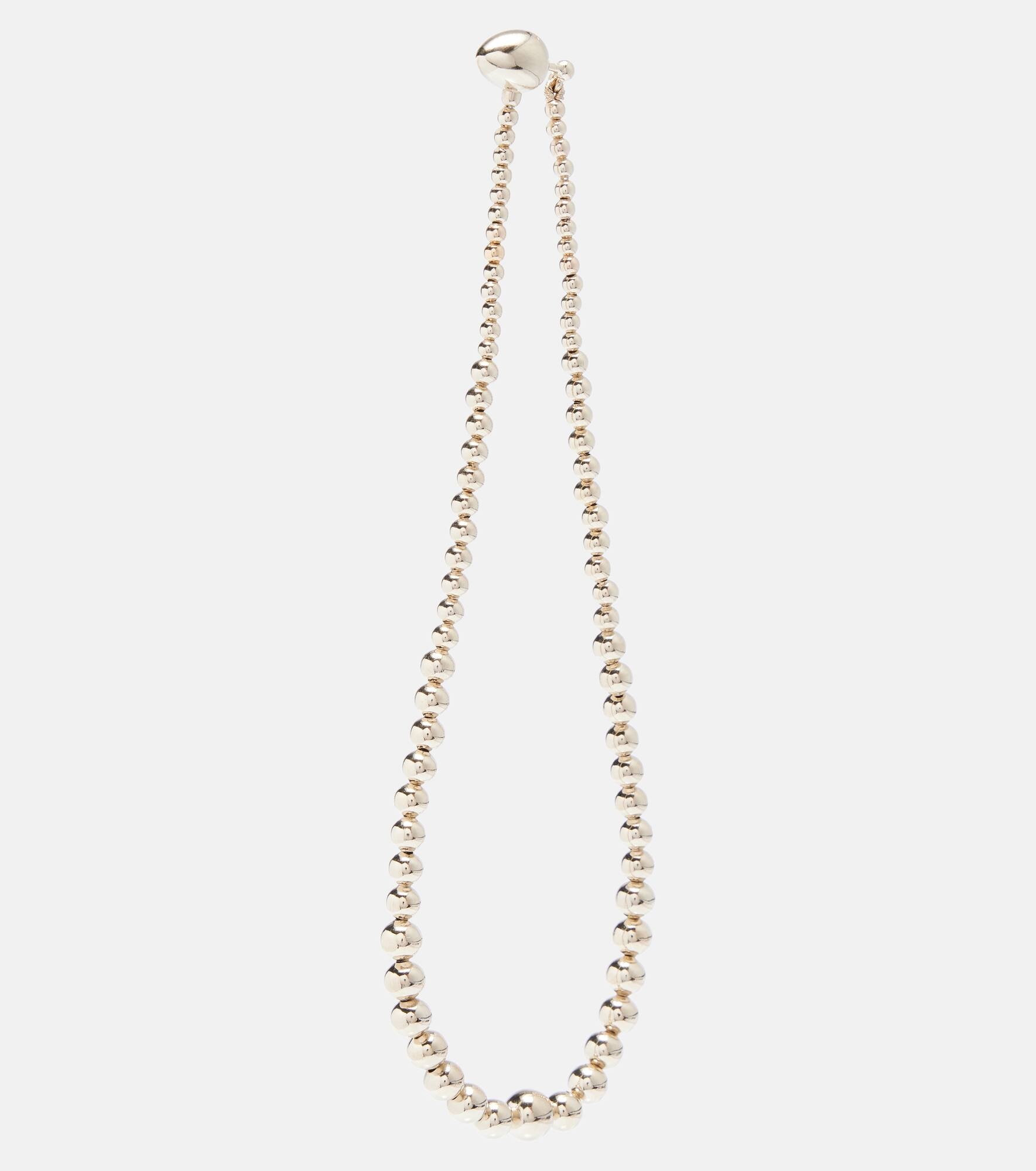 Beaded drop earrings - 5